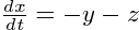 Rossler equation 1