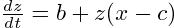 Rossler equation 3