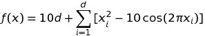 Rastrigin Equation