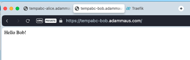 Image of Bob's Website